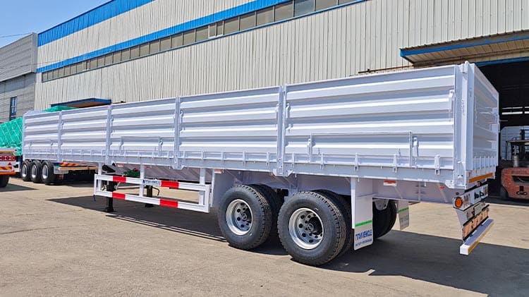 2 Axle Flatbed Drop Side Trailer for Sale in Nigeria