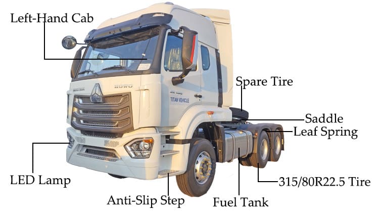 Sinotruk Howo 430 Tractor Head for Sale in Nigeria