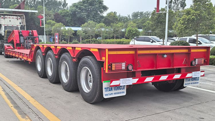 Detachable Gooseneck Lowboy Trailers for Sale in Nigeria