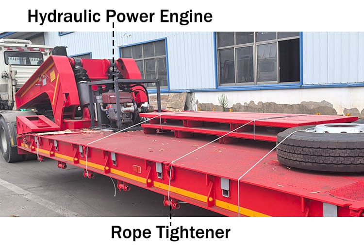 Detachable Gooseneck Lowboy Trailers for Sale in Nigeria