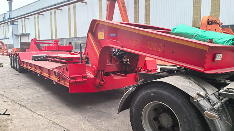 Detachable Gooseneck Lowboy Trailers for Sale in Nigeria