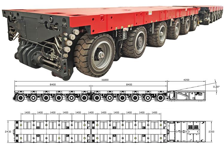 SPMT Trailer Cost for Sale In Nigeria
