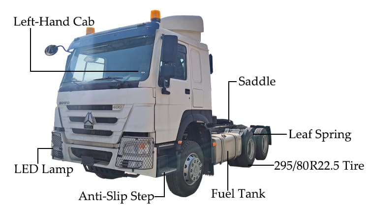 Howo 400 Tractor Truck Price for Sale in Nigeria