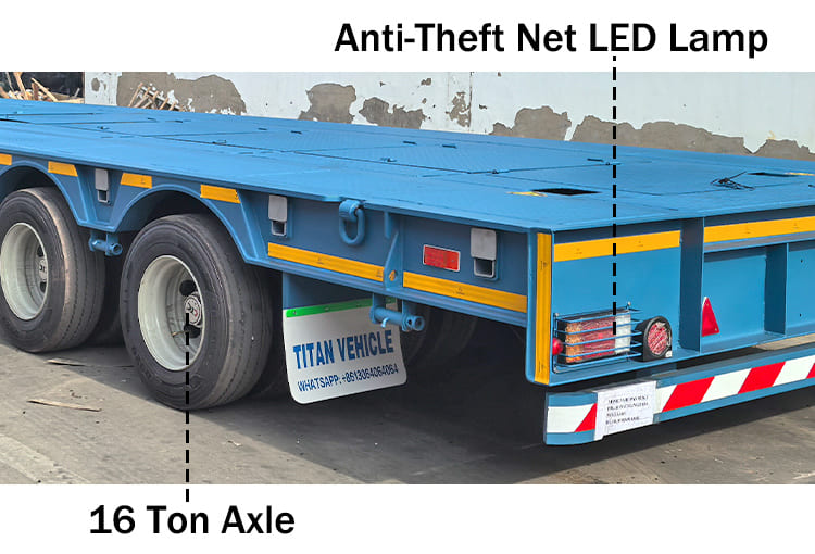 Hydraulic Folding Gooseneck Trailer for Sale in Nigeria