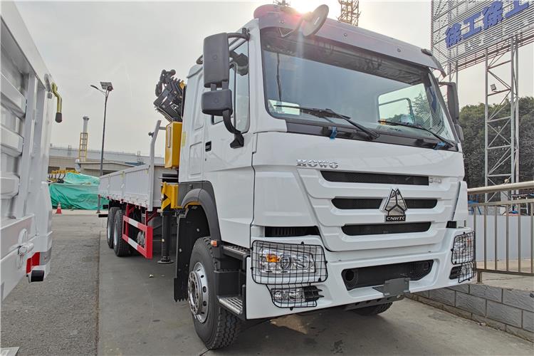 Howo Truck Mounted Crane for Sale In Nigeria