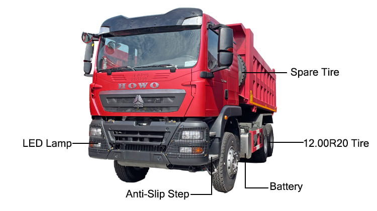 New Howo Tipper Trucks for Sale in Nigeria