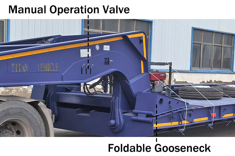 4 Axle RGN Lowboy Trailer for Sale in Nigeria