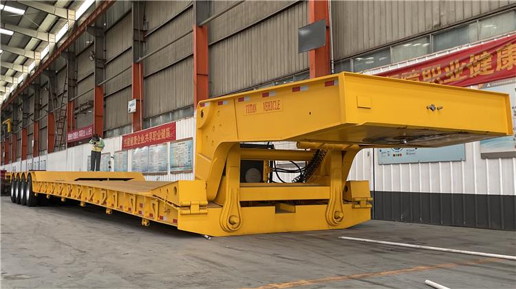 4 Line 8 Axle Detachable Gooseneck Trailer for Sale In Nigeria Lagos