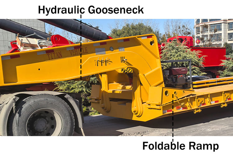 4 Axle RGN Lowboy Trailer for sale in Nigeria