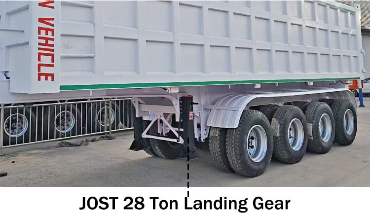 Hydraulic Tipper Trailer for Sale Near Me in Nigeria Abuja