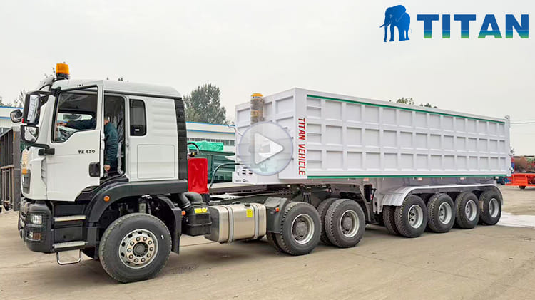 Hydraulic Tipper Trailer for Sale Near Me in Nigeria Abuja