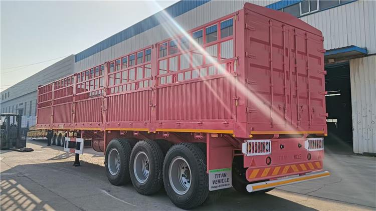 60 Ton Fence Cargo Trailer for Sale Price In Nigeria Lagos