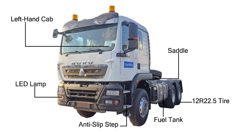 Howo Tractor Trucks for Sale Price in Nigeria