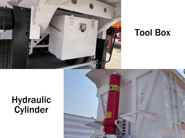 New 3 Axle Tipper Trailer for Sale in Nigeria Abuja