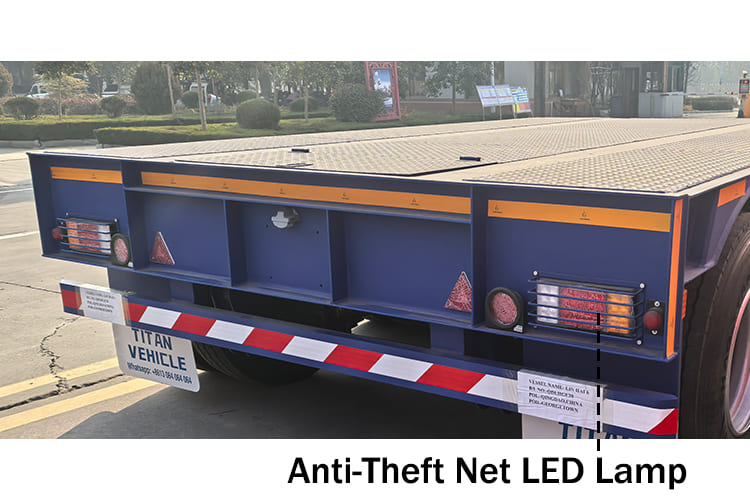Tri Axle Detachable Lowboy Trailers for Sale in Nigeria