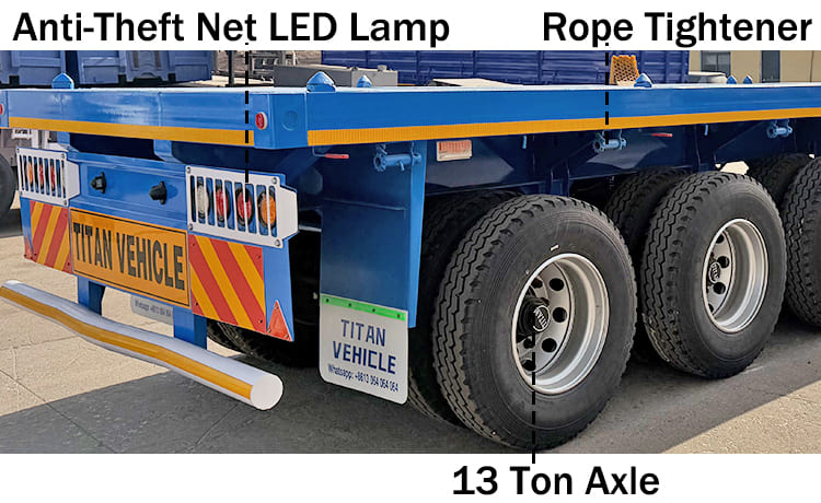 48 80 Extendable Flatbed Trailer for Sale in Nigeria