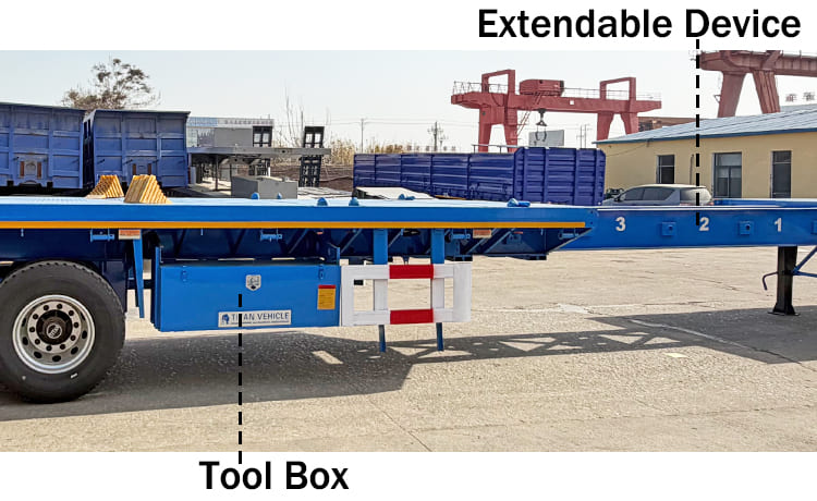 48 80 Extendable Flatbed Trailer for Sale in Nigeria