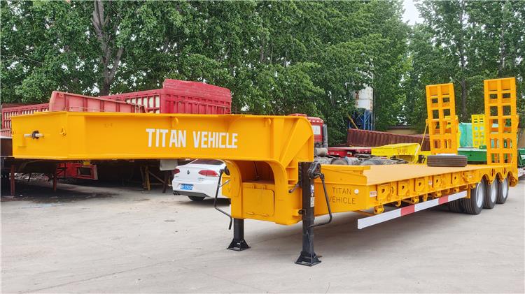 2026 New Model 60 Ton Low Bed Trailer for Sale In Nigeria Lagos