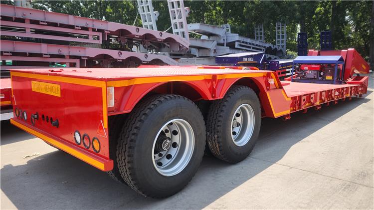 2 Axle 80 Ton Detachable Gooseneck Trailer for Sale In Nigeria Lagos