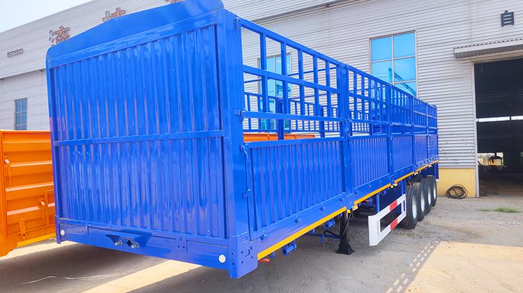 4 Axle Fence Cargo Trailer for Sale in Nigeria