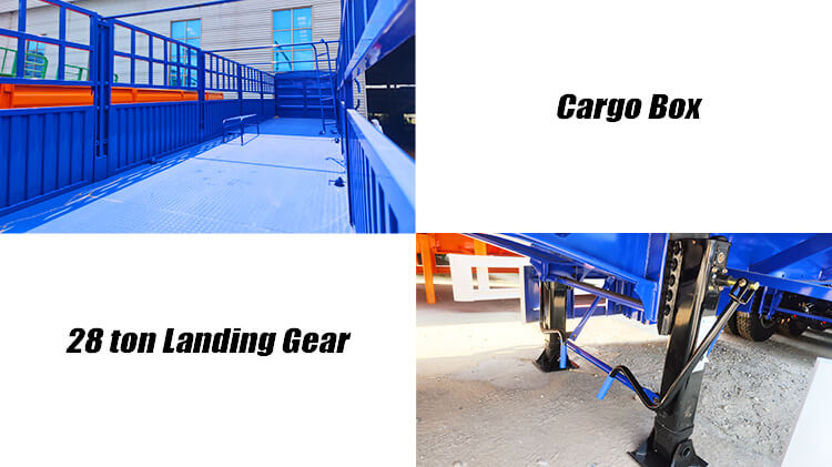 4 Axle Fence Cargo Trailer for Sale in Nigeria
