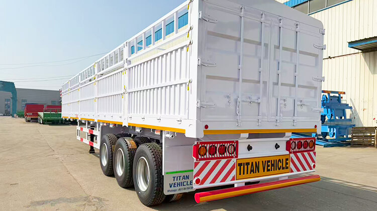 3 Axle Fence Cargo Semi Trailer for Sale in Nigeria