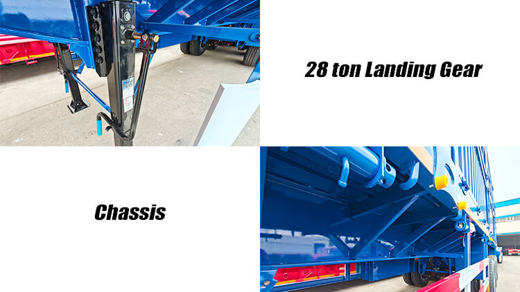 3 Axle Fence Semi Trailer for Sale in Nigeria