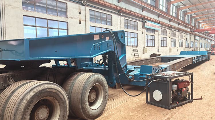 Extendable RGN Lowboy Trailer | Removable Gooseneck Trailer in Nigeria