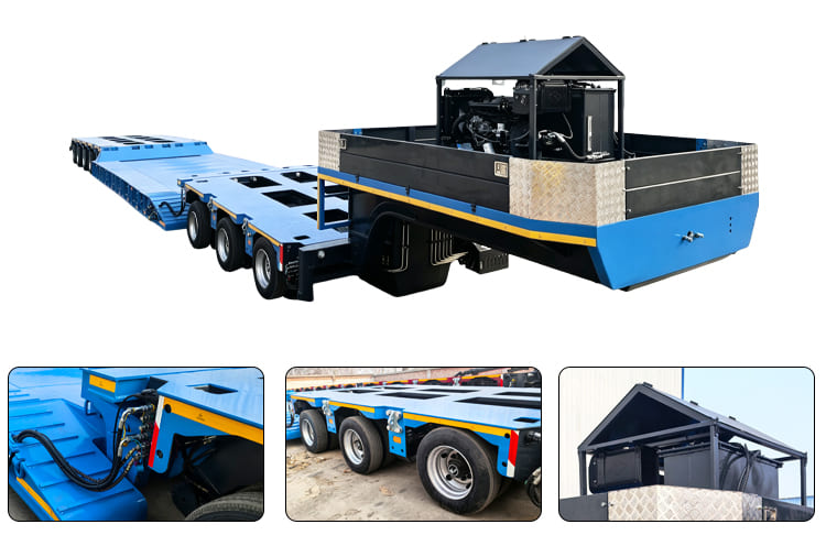 Multi Axle Low Bed Goldhofer Modular Trailer for Sale in Lagos