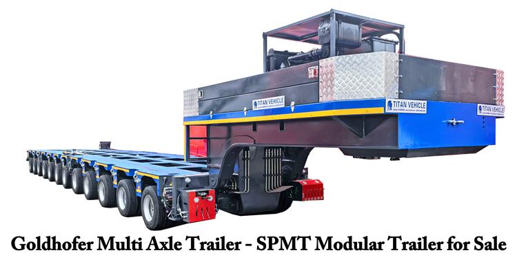 Hydraulic Goldhofer Modular Trailers Price for Sale In Nigeria