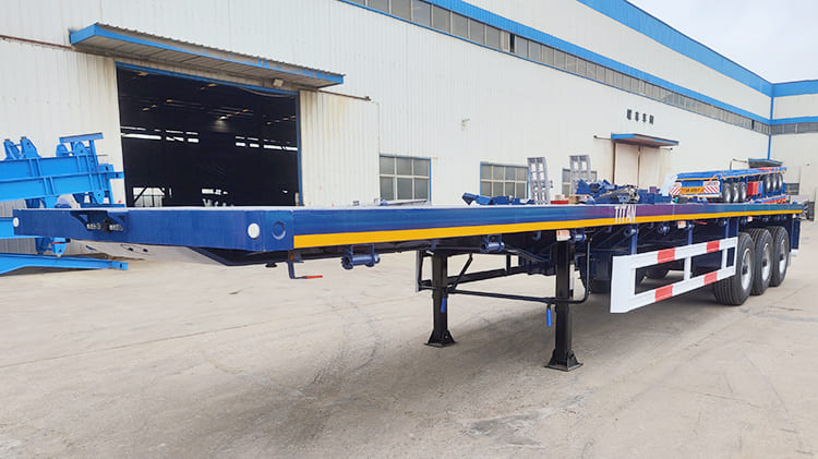 TITAN 3 Axle 40ft Flatbed Semi Trailer for Sale in Nigeria