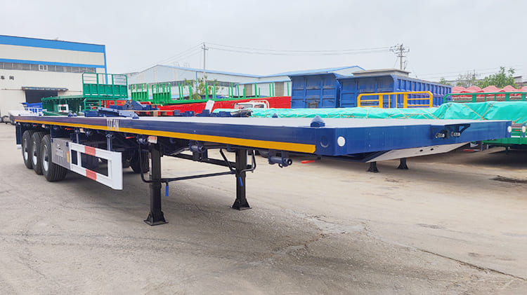 TITAN 3 Axle 40ft Flatbed Semi Trailer for Sale in Nigeria