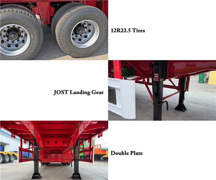 IPI 4 Axle Flatbed Semi Trailer for Sale In Nigeria - Iron Products Industries Ltd