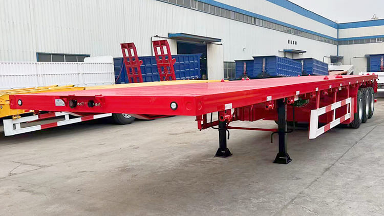 TITAN 80T 3 Axle Flatbed Trailer for Sale in Nigeria