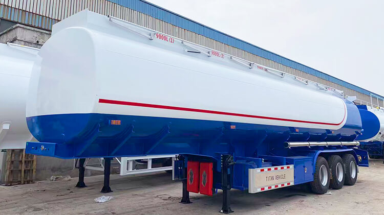 45000 Liters Fuel Tank Semi Trailer for Sale in Lagos Nigeria