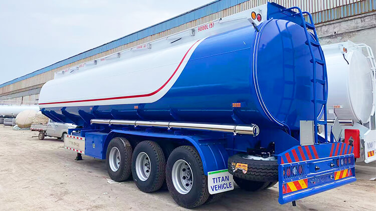 45000 Liters Fuel Tank Semi Trailer for Sale in Lagos Nigeria