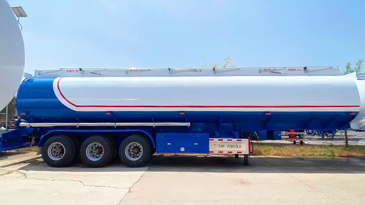 45000 Liters Fuel Tank Semi Trailer for Sale in Lagos Nigeria