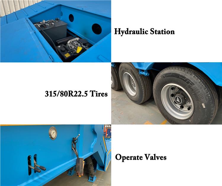IPI Group Folding Gooseneck Trailer Price for Sale In Nigeria