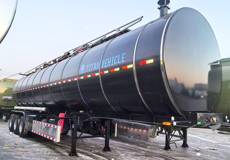 3 Axle Asphalt Tanker Trailer for Sale in Nigeria