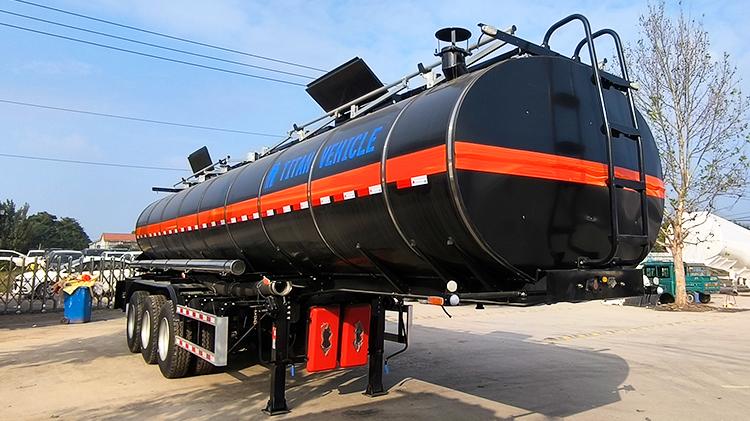 40000 liters Hot Oil Tanker Trailer for Sale in Nigeria