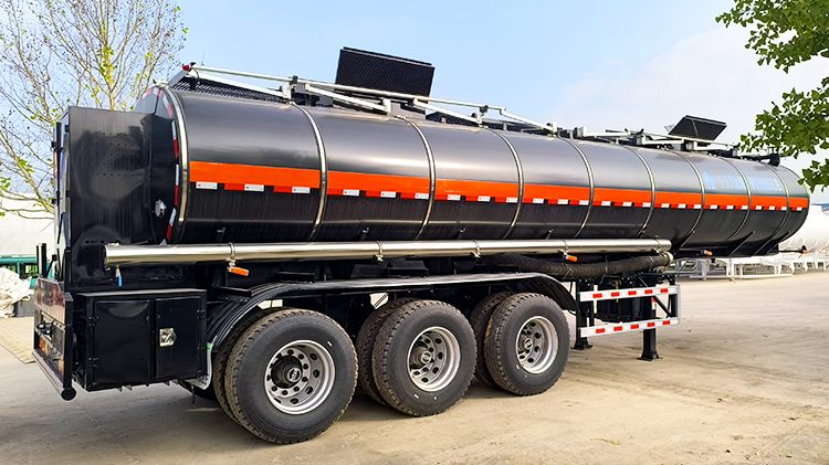 40000 liters Hot Oil Tanker Trailer for Sale in Nigeria