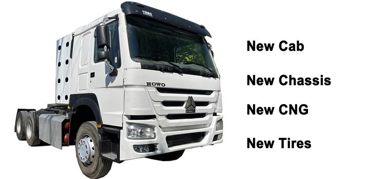 Used Howo CNG Truck 6x4 for Sale In Nigeria Lagos