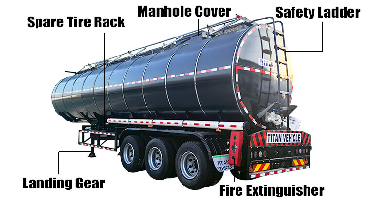 Bitumen Tanker Trailer for Sale in Nigeria