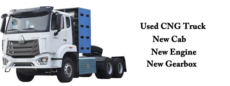 Used Howo CNG Truck Tractor for Sale In Nigeria Lagos