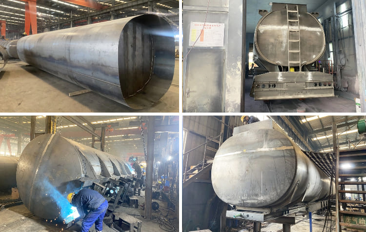 45000 Liters Oil Tanker Trailer for Sale in Nigeria 