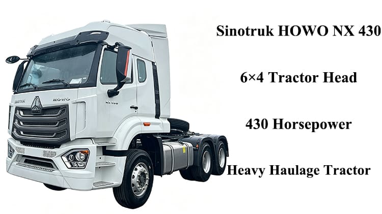 Sinotruk Howo NX430 6x4 Tractor Truck for Sale in Nigeria