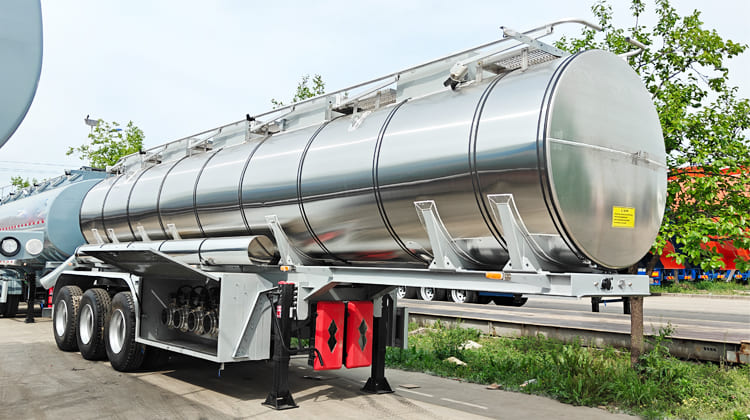 45000 Liters Stainless Steel Tanker Trailers for Sale in Nigeria  