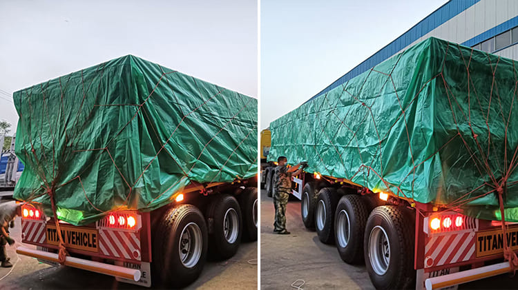 4 Axle 45 Ft Flat Bed Trailers Price for Sale in Nigeria