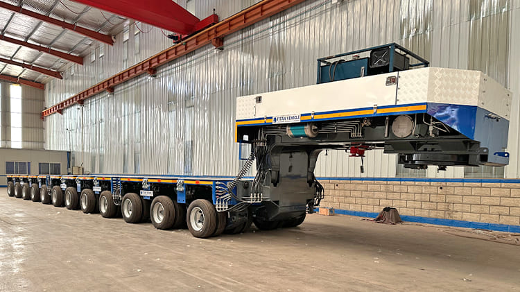 Hydraulic 12 Axle Goldhofer Trailer for Sale Price for Sale in Nigeria