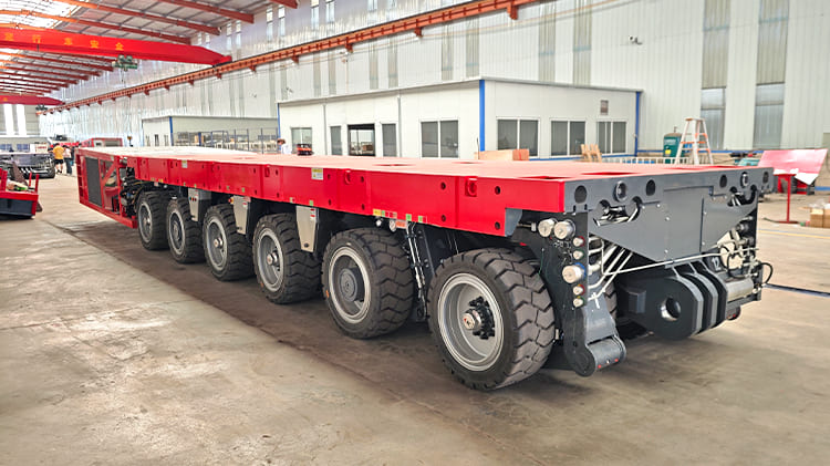 SPMT | 6 Axle Self Propelled Modular Transporter Trailer for Sale in Nigeria